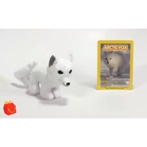 McDonalds Happy Meal Toy 2018 Nat Geo Arctic Fox #3 Sealed Educational Animal